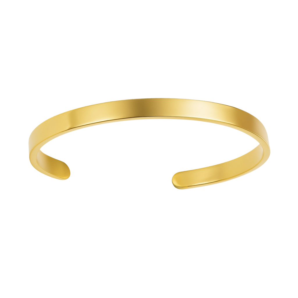 Brazalete dorado M&R Signature