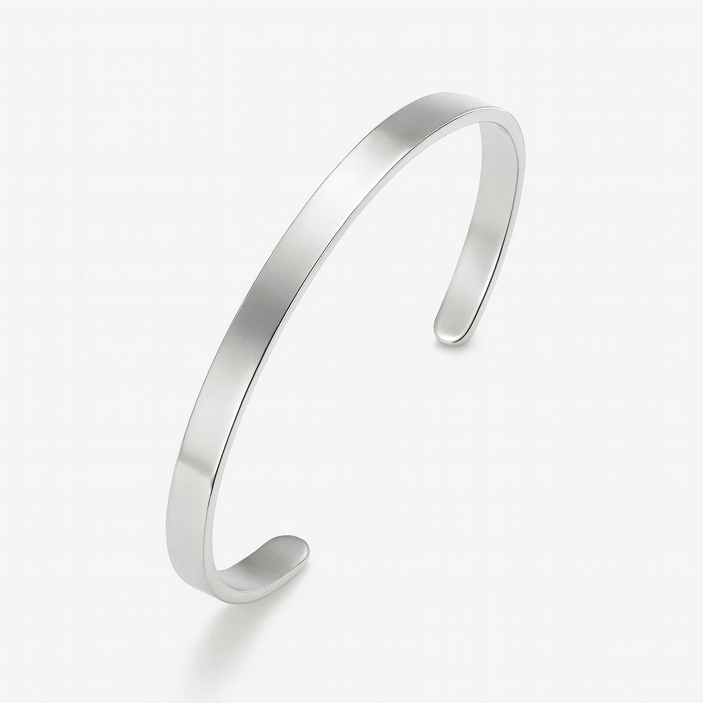 Brazalete plateado M&R Signature