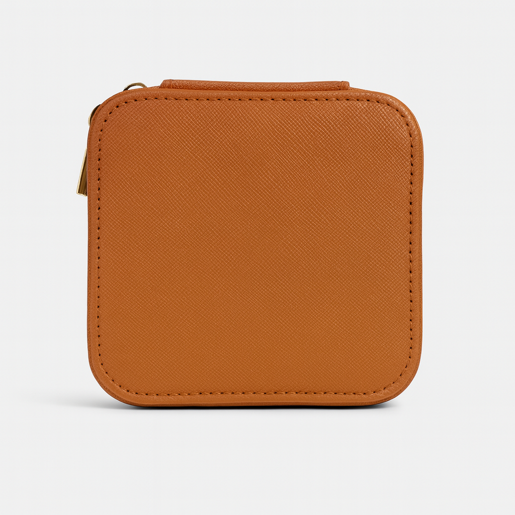 Joyero de cuero marron M&R Signature